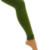 Amazing green color cotton leggings
