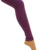 Flamboyant purple colored leggings