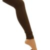 Mesmeric brown colored leggings