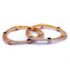 Multicolor stone worked designer bangle