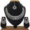 Artificial White Stone Necklace Set