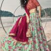 Unique Sky Blue Colored  Designer Lehenga Choli
