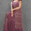 Compromising Purple Colored Designer Kurti