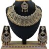Magnificent Gold Colored Imitation Jewellery-Necklace Set