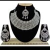 Aesthetic White Colored Imitation Jewellery-Necklace Set