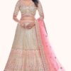 Fascinating White Colored Designer Lehenga Choli