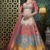Fascinating Multi-Colored Designer Lehenga Choli