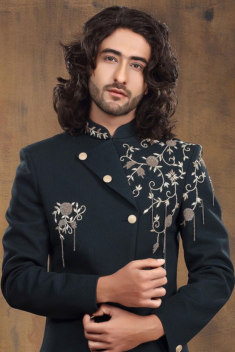 Classy Multi-Colored Designer Sherwani