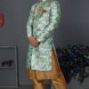 Artistic Mint Green Colored Designer Sherwani