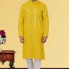 Enticing Mustard Colored Designer Kurta Set