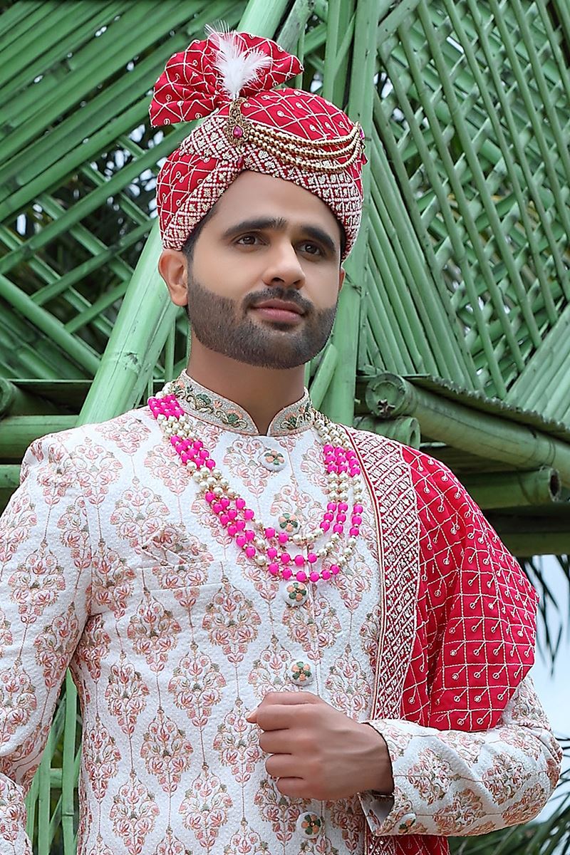 Stylish Multi-Colored Designer Sherwani