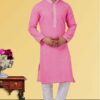 Magnificent Pink Colored Designer Kurta Set
