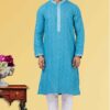Marvelous Blue Colored Designer Kurta Set