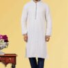 Splendid Light Lilac Colored Designer Kurta Set