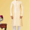 Delightful Light Yellow Colored Designer Kurta Set