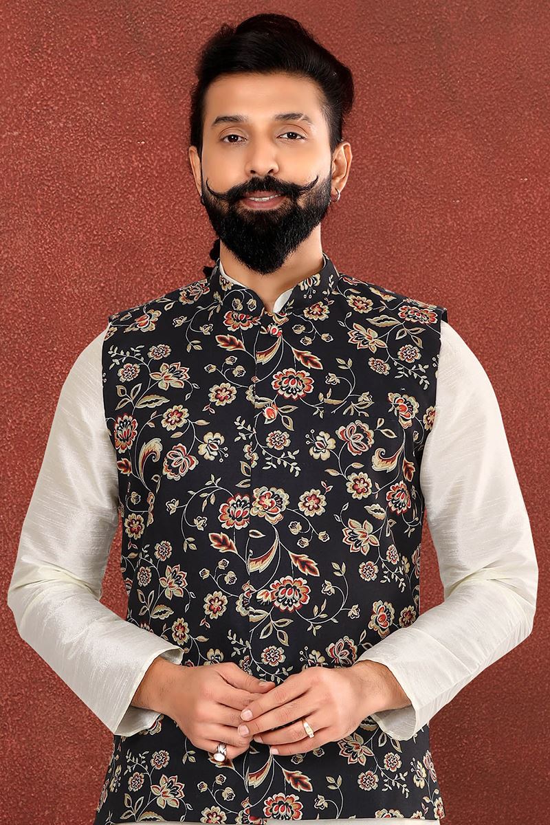 Aesthetic Black Colored Designer Jacket