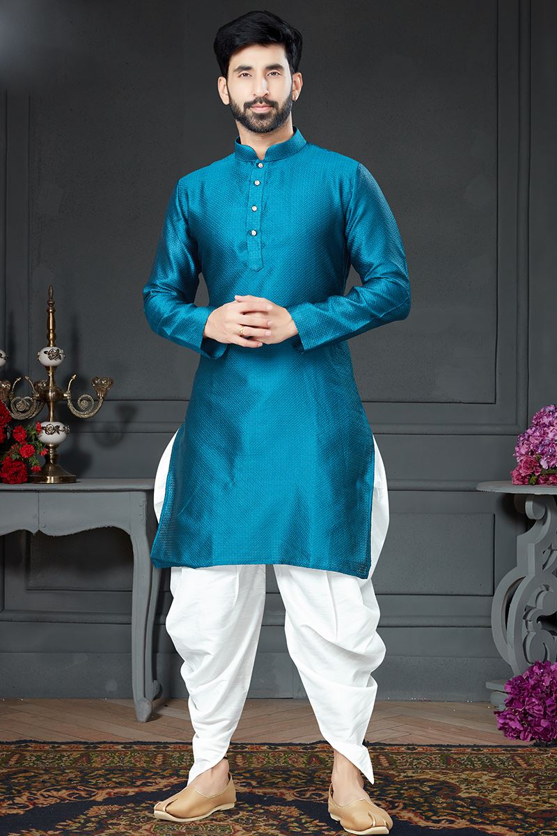 Charming Blue Colored Designer Kurta Set