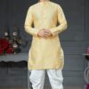 Charming Yellow Colored Designer Kurta Set