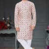 Charismatic Cream Colored Designer Kurta Set