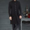 Aesthetic Black Colored Designer Italian Indo Western