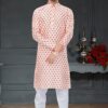 Majestic Off-White Colored Designer Kurta Set