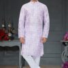 Spectacular Lavender Colored Designer Kurta Set