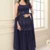 Royal Navy Blue Colored Designer Suit
