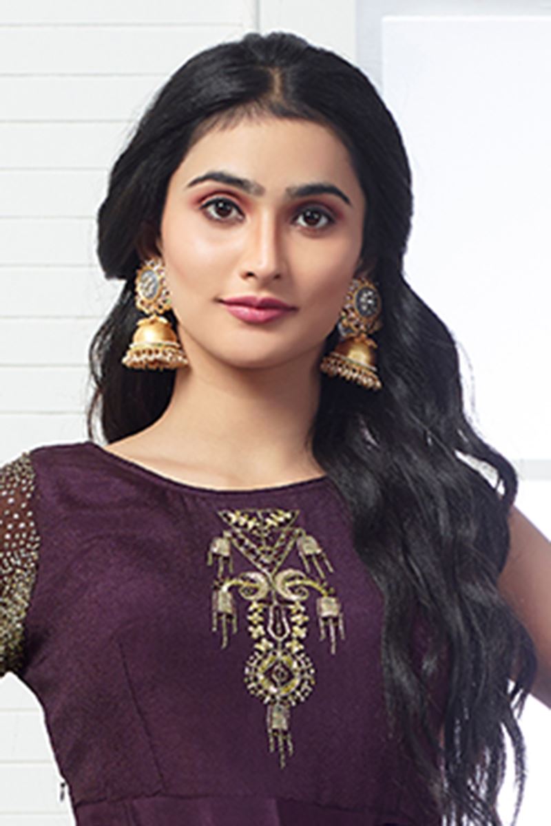 Divine Wine Colored Designer Suit