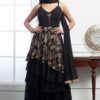 Astounding Black Colored Designer Suit