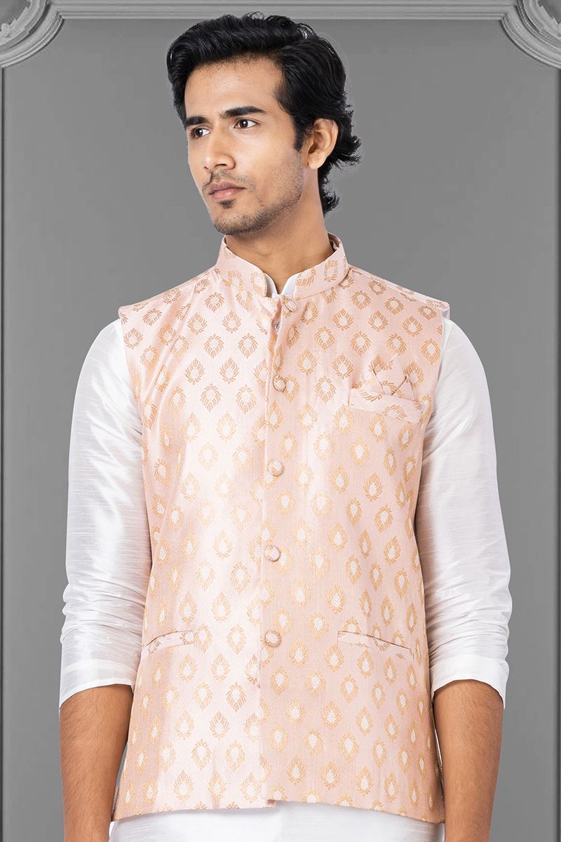 Aesthetic Rust Colored Designer Menswear Jacket