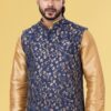 Vibrant Blue Colored Designer Menswear Jacket