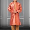Stylish Orange Colored Designer Kids wear