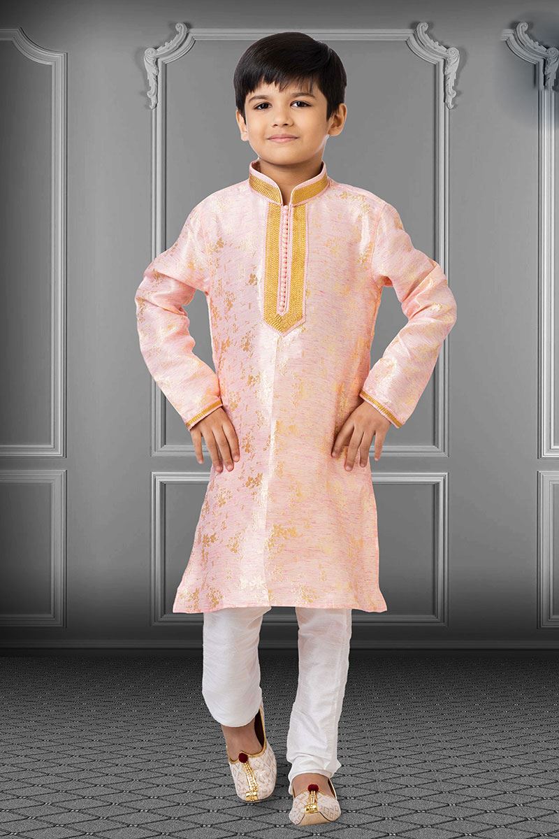 Artistic Pink Colored Designer Kids wear