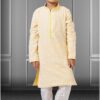 Attractive  Light Yellow Colored Designer Kids wear