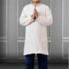 Classy  White Colored Designer Kids wear