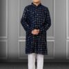Aesthetic Navy Blue Colored Designer Kids wear