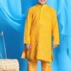 Dashing Mustard Colored Designer Kids wear