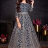 Glamorous Blue Colored Designer Kids Gown