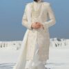 Elegant Cream Colored Designer Sherwani