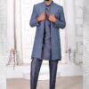 ExuberantGray Colored Men’s Designer Sherwani