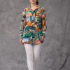 Enticing Multi Colored Designer Short Top