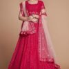Creative Pink Colored Designer Lehenga Choli