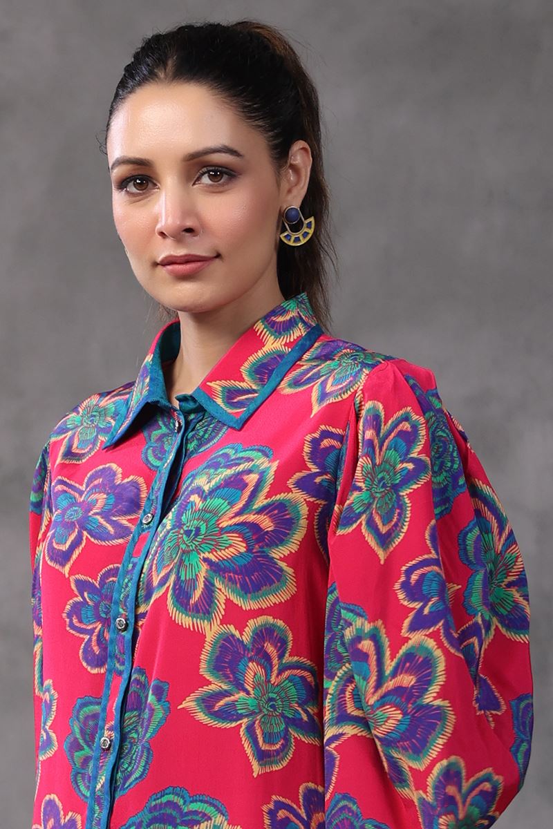 Attractive Peach Colored Designer Short Top