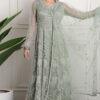 Heavenly Green Colored Designer Suit (Unstitched suit)