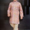 Marvelous Multi Colored Designer Kid’s Kurta Pajama Set