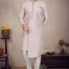 Captivating Lavender Colored Designer Readymade Sherwani