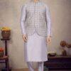 Splendid Light Purple Colored Designer Kurta Pajama Set