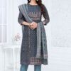 Magnificent Blue Colored Designer Salwar Suit