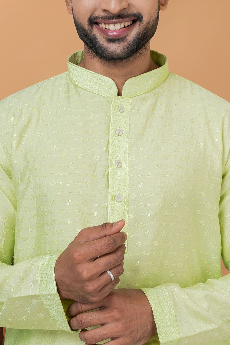 Amazing Mens Designer Kurta and Churidar Set for Wedding or Engagement