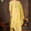Charming Yellow Designer Straight-cut Salwar Suit for Haldi and  Festive occasions